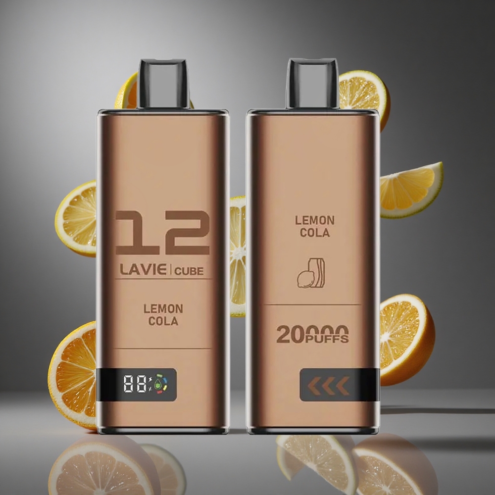 Lavie Cube 20000 Въздушни Затяжки Едноразово Вейп Лимонада Кола Сол Никотин 2%, 5%
