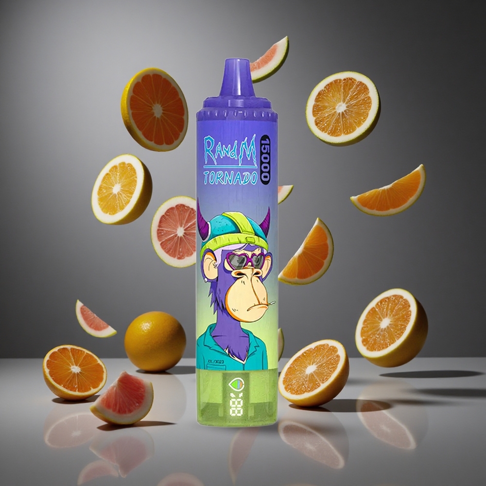 RandM Fumot Tornado 15000 пуфове Диспозейбъл Вейп Vimto (25ml течност, 850mAh батерия)