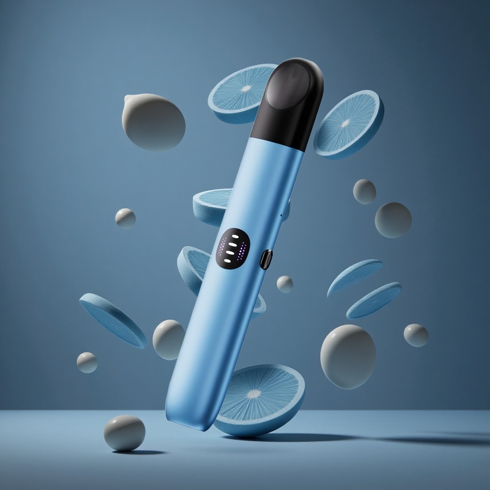 RELX Infinity 2 Вейп Устройство Синьо с 600-650 Вдишвания и 1.9 ml Капацитет на Pod
