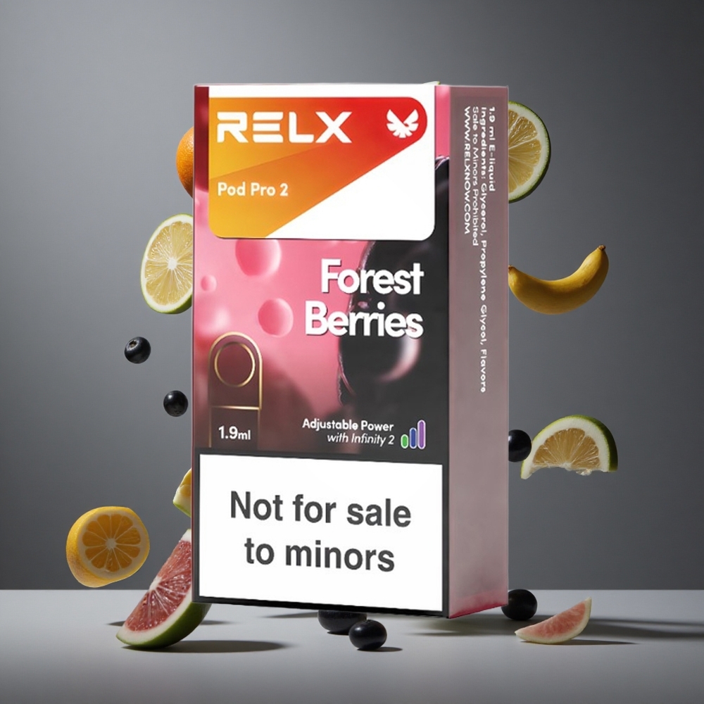 RELX Pod Pro 2 600 затяжки Горски плодове Никотин: 0% Капацитет: 1.9ml