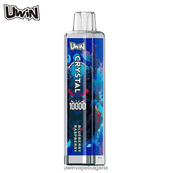 UWIN Vape Bulgaria - UWIN CRYSTAL 10 000 вейпове за еднократна употреба боровинка малина F8X2X1