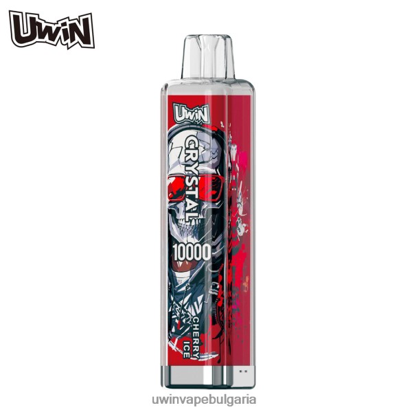 UWIN Vape Вкус - UWIN CRYSTAL 10 000 вейпове за еднократна употреба черешов лед F8X2X6
